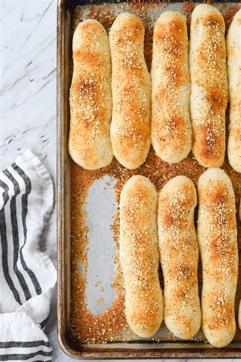 Easy Breadsticks {with frozen bread dough} | by Leigh Anne Wilkes