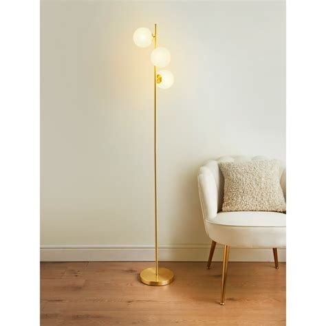 Stockholm Floor Lamp - Gold | Lamps | B&M