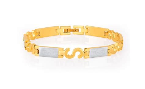 Sukkhi Exquitely Gold And Rhodium Plated Bracelet for Men : Sukkhi ...