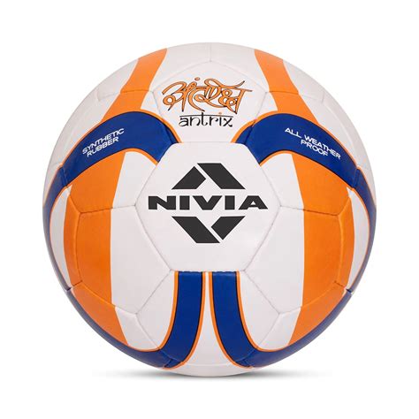 Nivia FIFA Quality Football Antrix, 32 Panels, PU Micro Leather, Hand ...