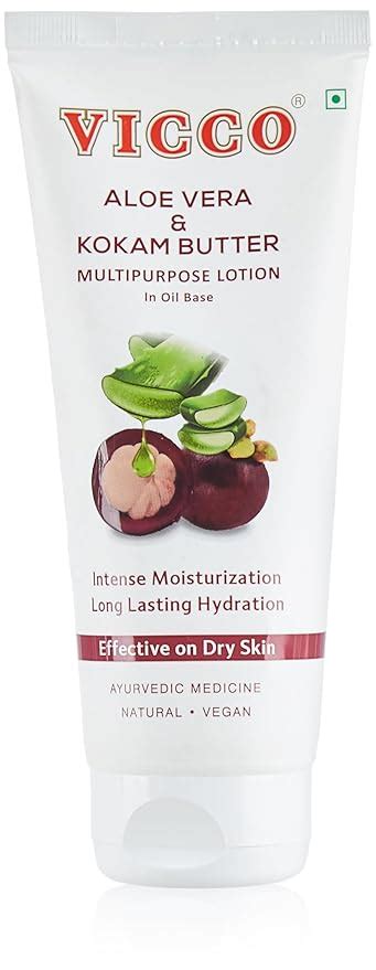 Buy Vicco Aloe Vera & Kokam Butter Multipurpose Lotion, Oil-Based ...