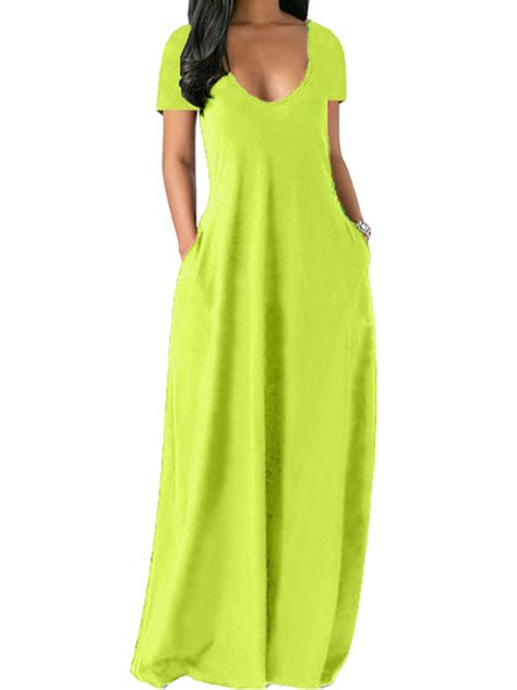 Lime Green Color Dress