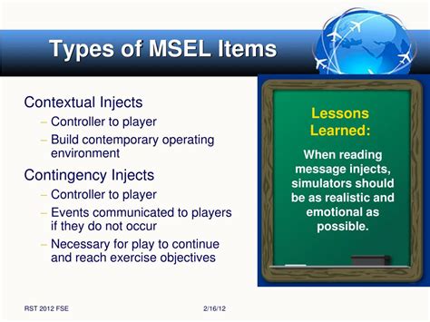 Exercise Msel Template 的图像结果