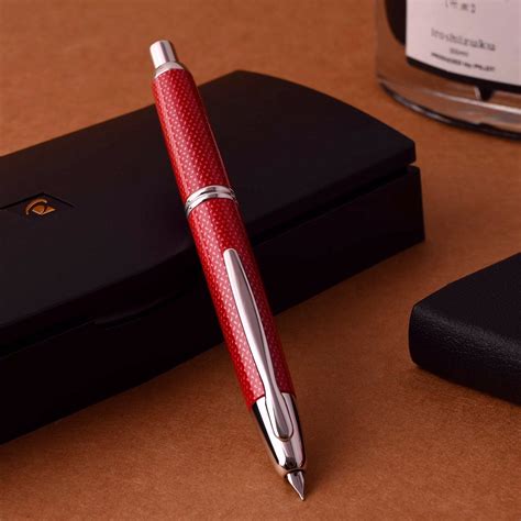 Pilot Capless Kasuri Red CT Fountain Pen