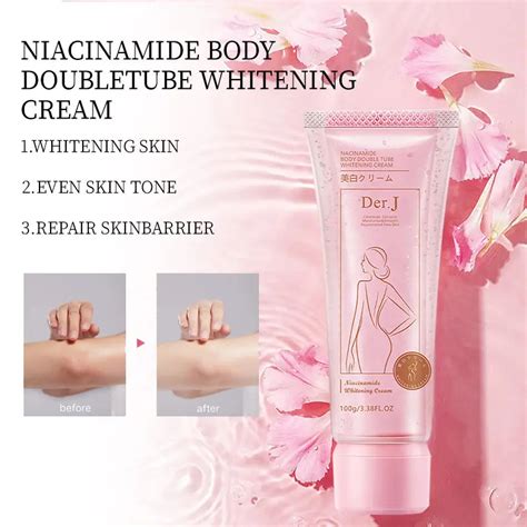 WBC Niacinamide Body Double Tube Whitening Cream (100 grams) – World ...