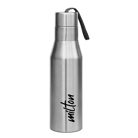 MILTON Super 750 Stainless Steel Water Bottle 650 ml, Single Walled ...