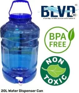 BLVD Portable Water Dispenser for 20 Litre Bottle with Strong Water Tap ...