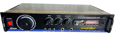 Buy World Voice Gold Series Dancing LED Transistor Bluetooth Black ...