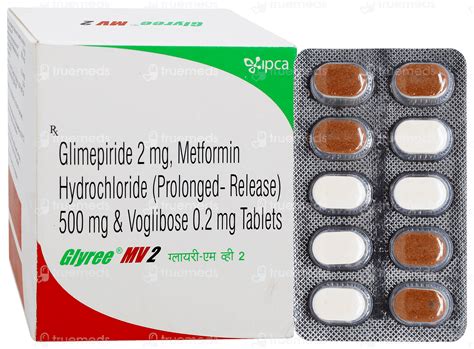 Glyree Mv 2 Tablet 10: Uses, Side Effects, Price & Substitutes