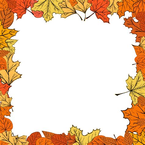 Fall Borders Clip Art