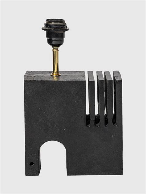 58355 | Cast Metal Table Lamp Base – Manglam Arts