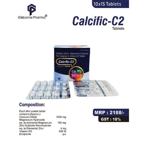 CALCIFIC-C2 TABLETS Gisborne Pharma