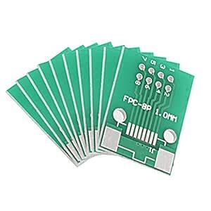 uxcell FPC 8PIN 0.5 / FPC 8PIN 1 to DIP Adapter PCB Board SMD Converter ...