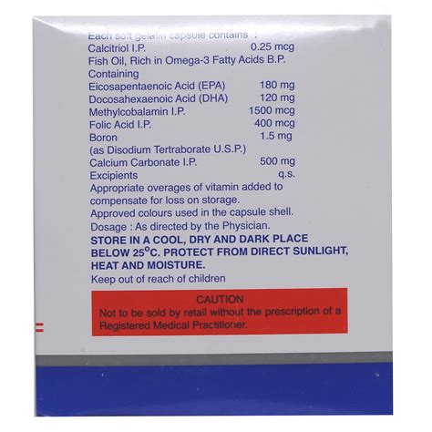 Shelcal-CT Max Soft Gelatin Capsule | Uses, Side Effects, Price ...