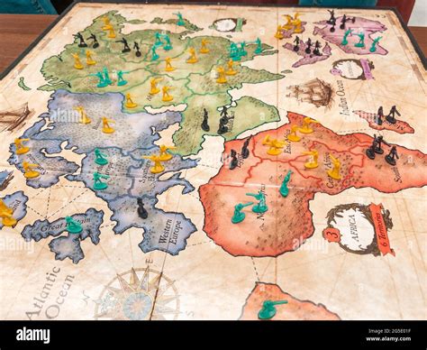 Risk - A family a strategy board game of diplomacy, conflict and ...
