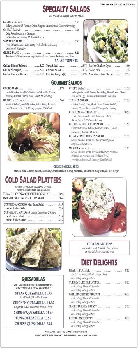 Gold Mine Cafe Restaurant in The Bronx / Menus & Photos