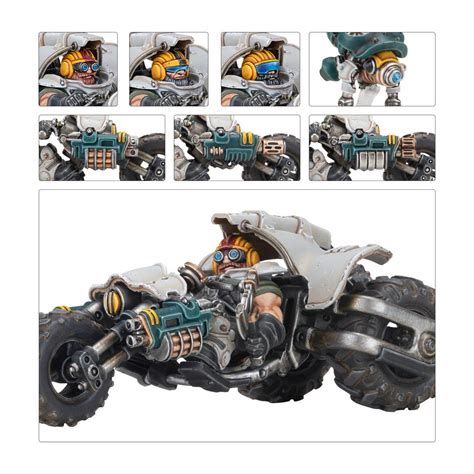Buy Necromunda: Ironhead Squat Svenotar Scout Trikes - Games workshop ...