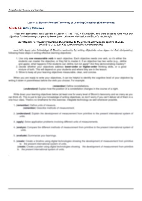 Writing Learning Objective 的图像结果