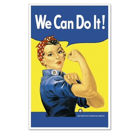 Rosie The Riveter Poster