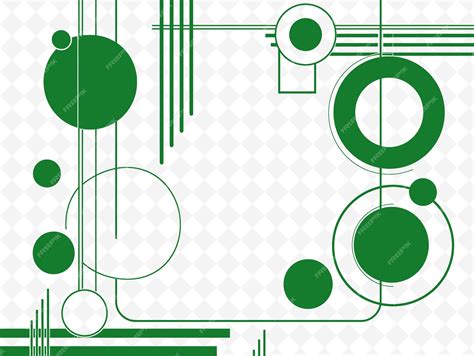 Premium PSD | Png minimalist frame art with abstract geometric shapes border f illustration ...