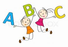 kinder malvorlagen buchstaben jung springende kinder mit buchstaben a b vektorgrafik kinder malvorlagen buchstaben jung springende kinder mit buchstaben a b vektorgrafik