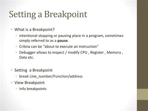 Image result for GNU Debugger Features