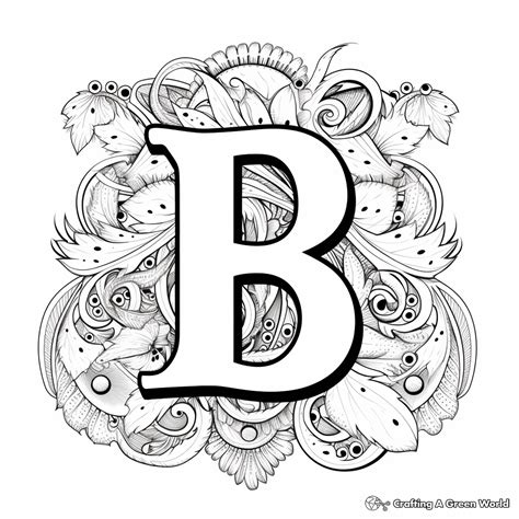 Letter B Coloring Pages - Free & Printable!