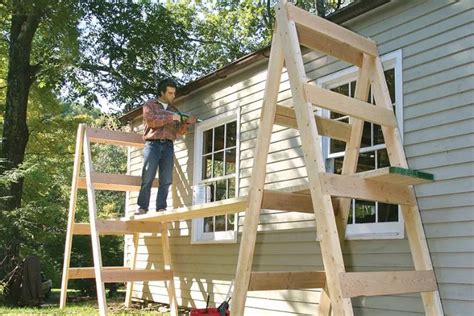 Image result for Scaffolding Using Two Ladders