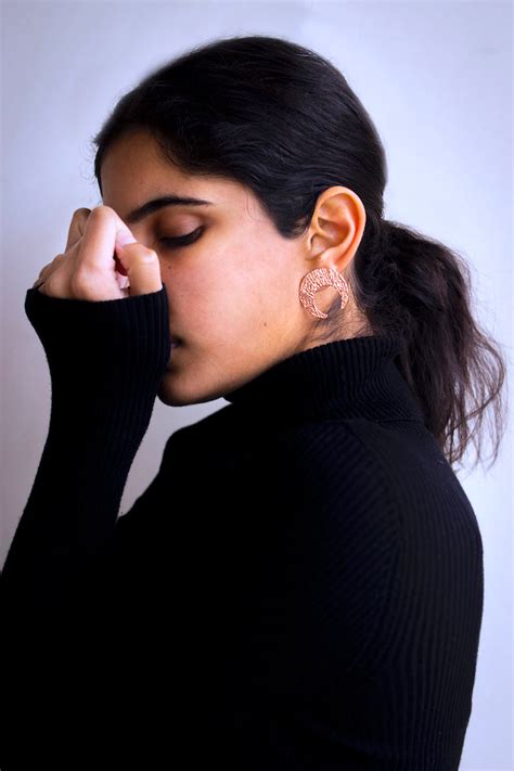 Horseshoe Studs - Rose Gold – Jewellery By Mitali Jain