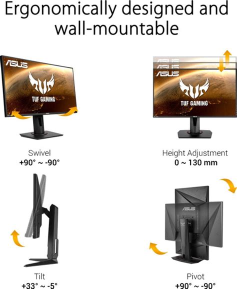 ASUS TUF 68.58 cm (27 inch) Full HD LED Backlit IPS Panel Gaming ...