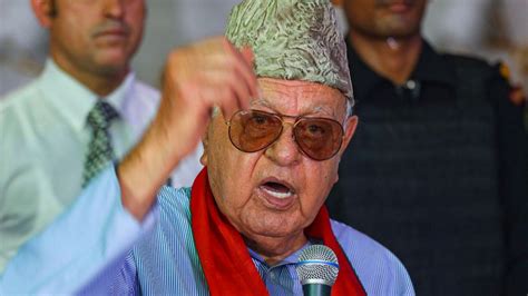 'Kashmir won't become Pakistan, you tried for 75 yrs': Farooq Abdullah ...