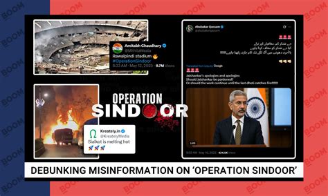 Fact-Check: Debunking Misinformation on ‘Operation Sindoor’ | BOOM