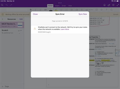 Image result for OneNote Syning Error