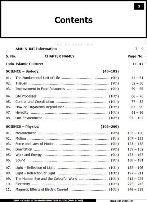 Class 11th Science & Diploma Eng. Entrance Exam Guide for AMU & JMI ...
