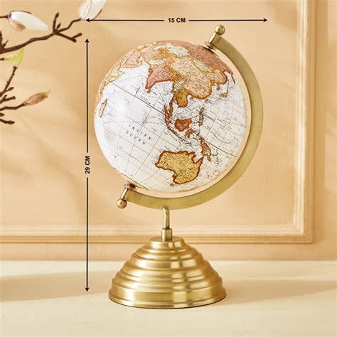Buy Eternity Viva Rim Metal Globe Table Accent from Home Centre at just ...