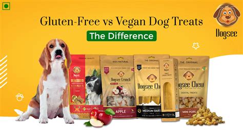 Gluten-Free vs Vegan Dog Treats: The Difference | Dogsee
