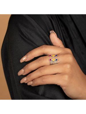 Buy 925 Silver Shaya by CaratLane Nagla Inspired Ring in Online