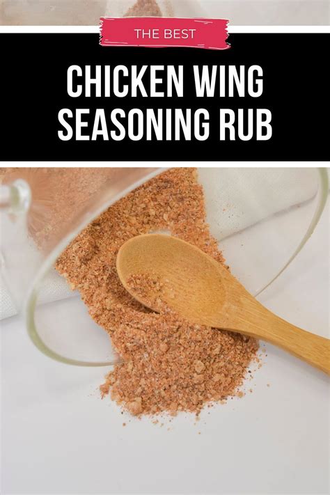 Chicken Wing Seasoning Rub - It Is a Keeper