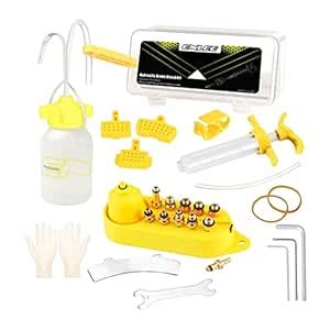 kitoro Hydraulic Brake Oil Bleed Kits Bicycle Bleeding Syringe Bottles ...