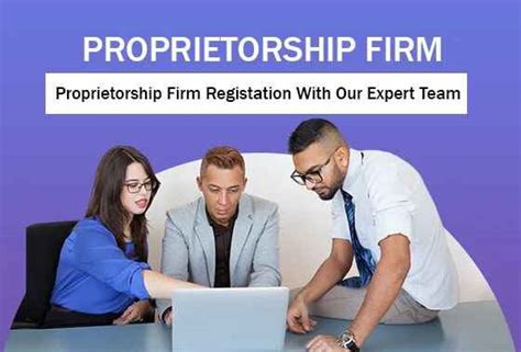 Online Proprietorship Firm Registration Service Provider in India