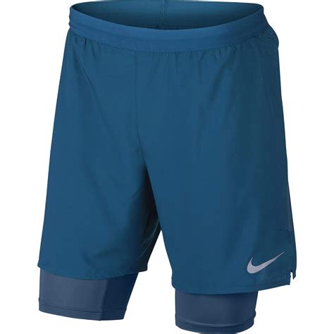 Buy Nike Men's Flex Stride 2-in-1 Running Shorts 7In Green Abyss/Blue ...