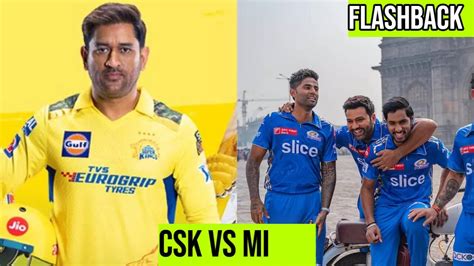 CSK vs MI Flashback Mumbai Indians Beat Chennai Super kings By 5 Wicket ...