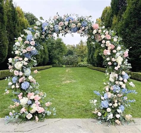 Elegant Wedding Archway Flowers Hydrangea Wedding Inspiration Ethereal ...