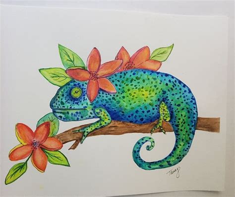 Larry the Lizard Watercolor Class, 1546 - 1548 Ocean Shore Blvd ...