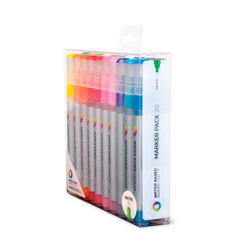 MTN Water Based Marker Pack 3mm 20 | flow-control