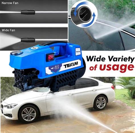TEXUM TX-25 2000 Watt, 165 Bars, 8 L/min Flow Rate High Pressure Washer ...