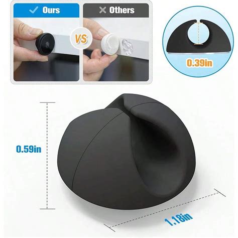 6pcs Cable Clips, Adhesive Cable Organizer Holders For Charger Cords ...