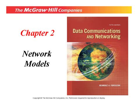 Chapter 2 - ppt of forouzan - Chapter 2 Network Models Copyright © The ...