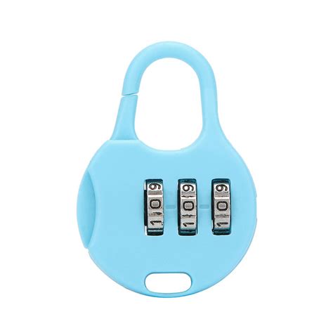 Plastic Pencil Case Password Lock Notebook Padlock Backpack Gift Lock ...