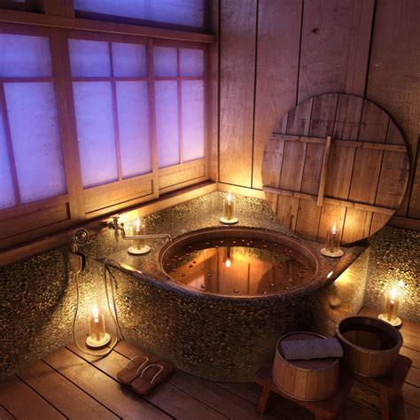 Japanese soaking tubs for small bathrooms as interesting idea for any ...